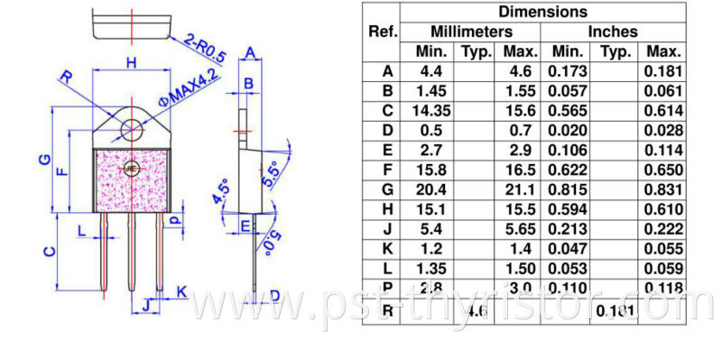 Power Thyristor for Inverter